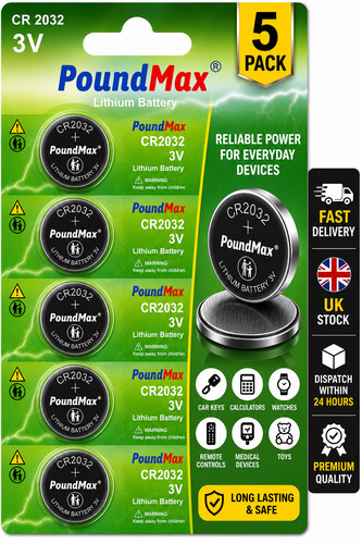 Cr2032 lithium coin - x,