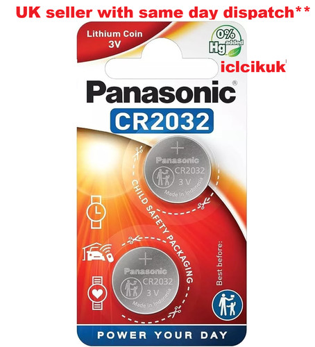 Panasonic cr2032 3v - 2, x