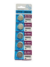 5X CR2032 Battery Lithium Coin