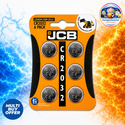 Jcb cr2032 3v - 6, x