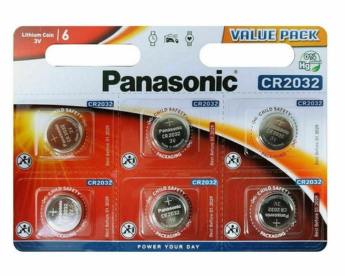Panasonic cr2032 lithium - 6,
