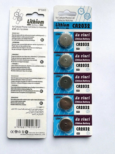 Cr2032 battery lithium - x,