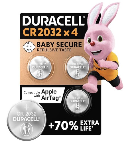 Duracell 2032 lithium - 4x,