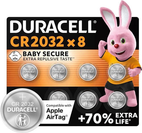 Duracell cr2032 lithium - duracell,