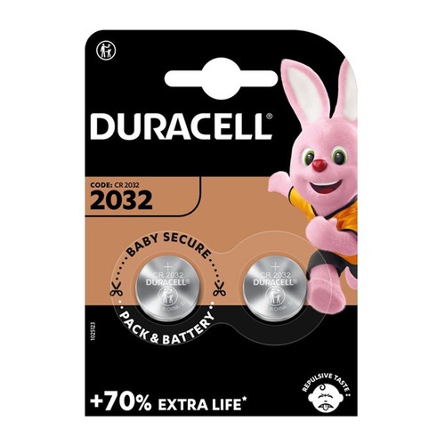 Duracell 2032 battery coin - duracell,