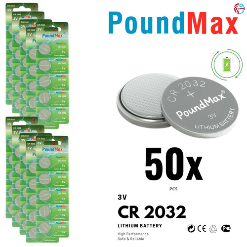 Cr2032 lithium coin - 50,