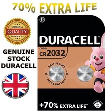 4X DURACELL DL/CR 2032 3V