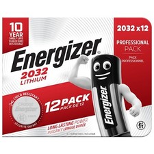 12 X Energizer CR2032 Battery