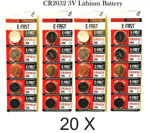 Cr2032 br2032 dl2032 - x,