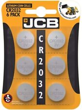 6 X JCB CR2032 3V Lithium