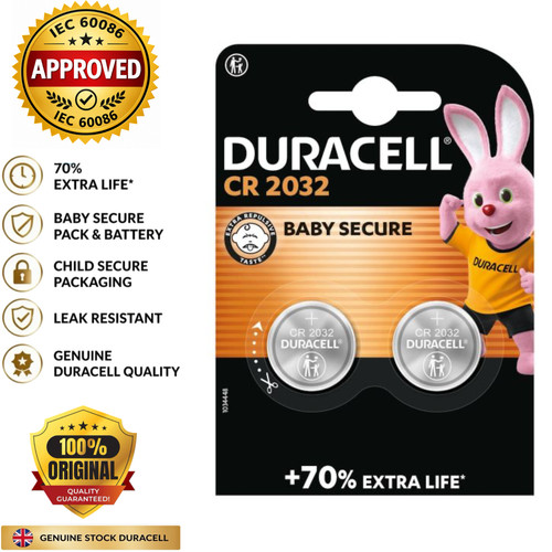 Duracell 2032 battery cr2032 - duracell,