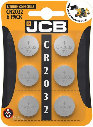 Jcb cr2032 lithium - 6x,
