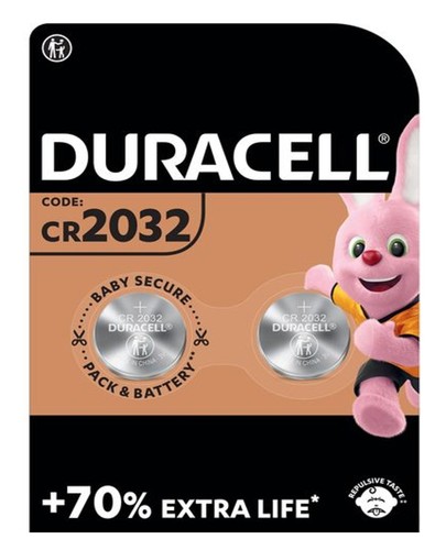 Duracell cr2032 lithium - duracell,