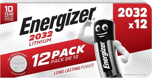 12x energizer cr2032 battery - 12x,