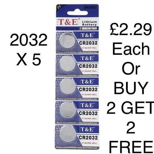 Lithium battery cr2032 pack - lithium,