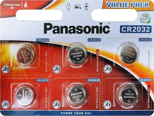 Cr2032 panasonic lithium coin - cr2032,
