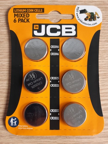 Jcb cr2032 cr2025 cr2016 - 6,