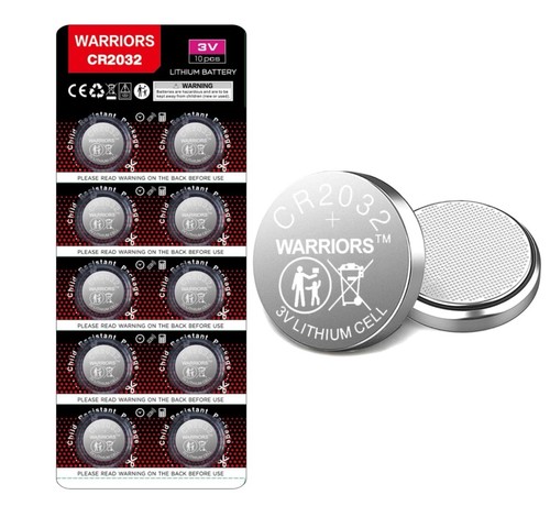 Warrior cr2032 coin - cr2032,